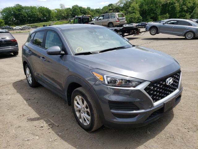 KM8J2CA41KU071104 - 2019 HYUNDAI TUCSON SE GRAY photo 1