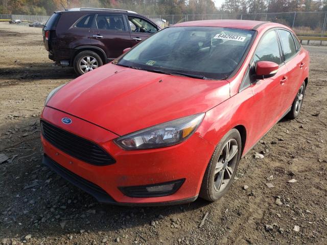 1FADP3FE5GL318406 - 2016 FORD FOCUS RED photo 2