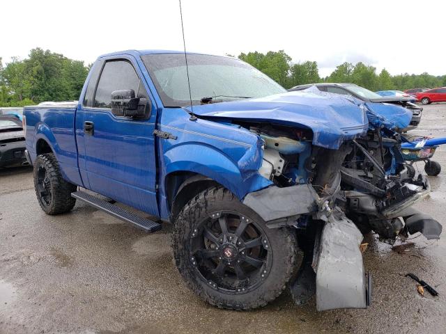 1FTMF1CW4AFD64393 - 2010 FORD F150 BLUE photo 1