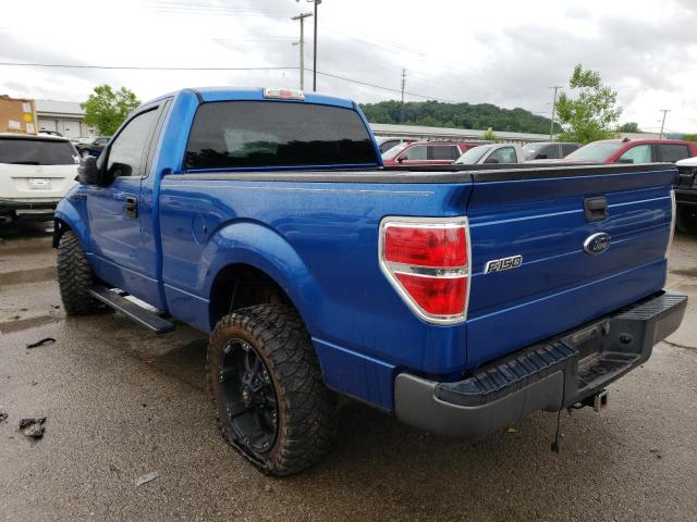 1FTMF1CW4AFD64393 - 2010 FORD F150 BLUE photo 3