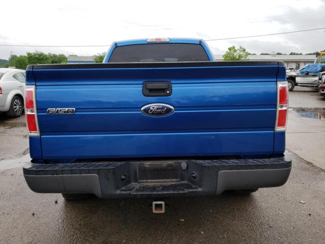 1FTMF1CW4AFD64393 - 2010 FORD F150 BLUE photo 6