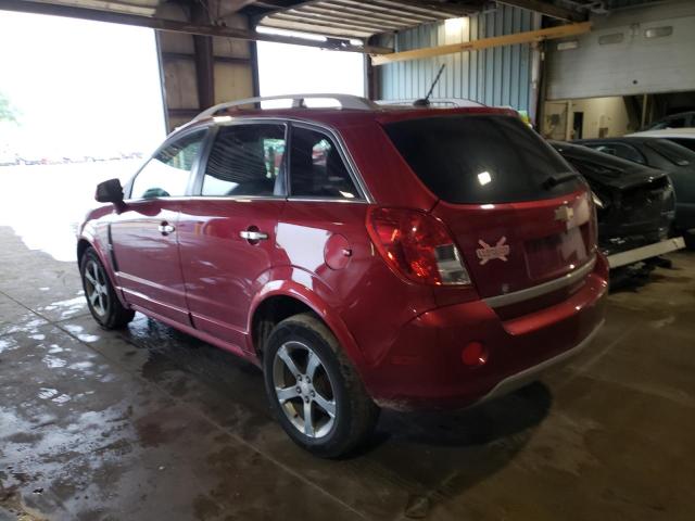 3GNAL3EK8DS590428 - 2013 CHEVROLET CAPTIVA LT BURGUNDY photo 3