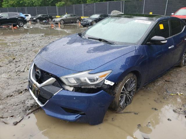 1N4AA6AP0JC365977 - 2018 NISSAN MAXIMA 3.5 BLUE photo 9