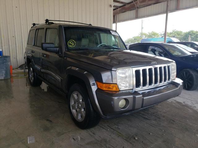 1J8HH58PX7C673535 - 2007 JEEP COMMANDER ნაცრისფერი ფოტო 1