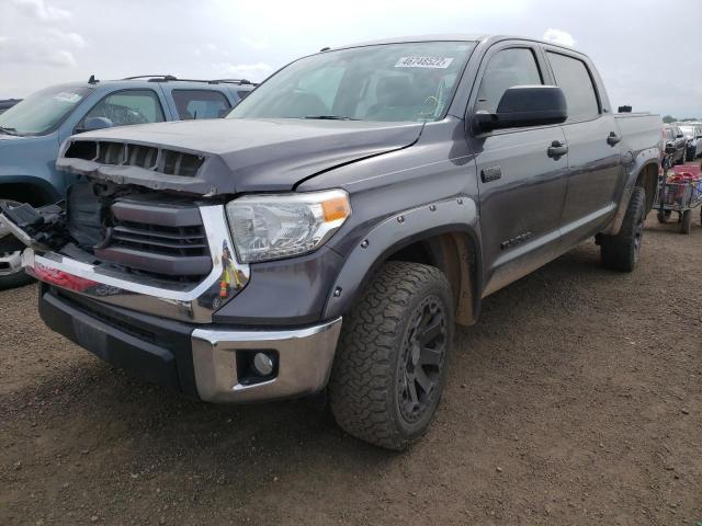 5TFDW5F12FX424535 - 2015 TOYOTA TUNDRA CRE GRAY photo 2