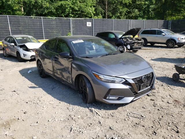 3N1AB8DV3LY257640 - 2020 NISSAN SENTRA SR GRAY photo 1