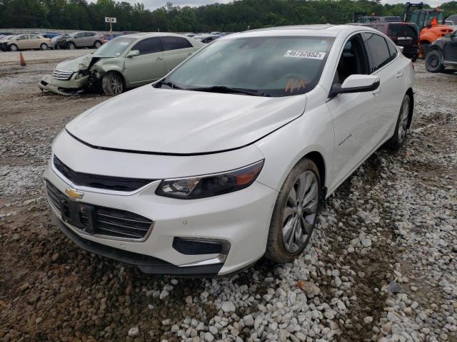 1G1ZH5SXXHF138993 - 2017 CHEVROLET MALIBU PRE WHITE photo 2