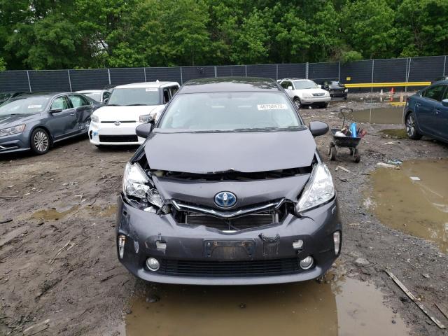 JTDZN3EU7E3353766 - 2014 TOYOTA PRIUS V BLACK photo 9