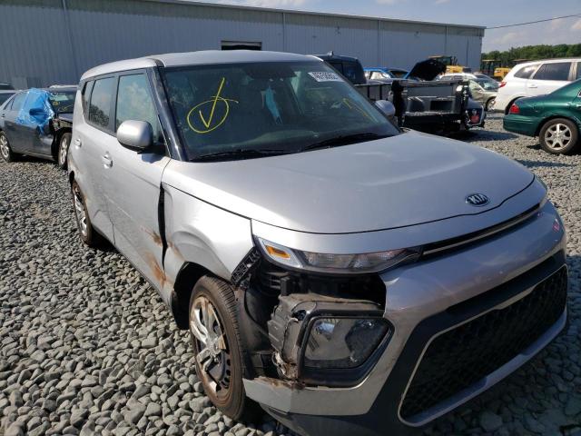 KNDJ23AU5L7086046 - 2020 KIA SOUL LX SILVER photo 1