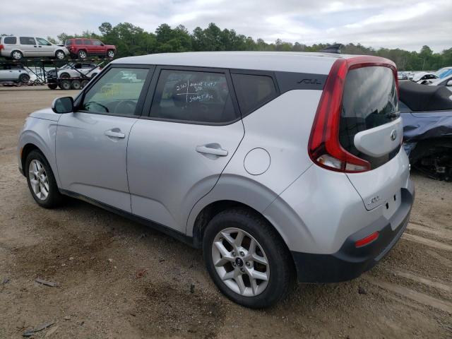 KNDJ23AU3L7019087 - 2020 KIA SOUL LX SILVER photo 3