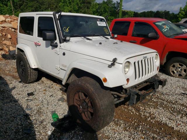 1J4AA5D10BL562722 - 2011 JEEP WRANGLER S WHITE photo 1