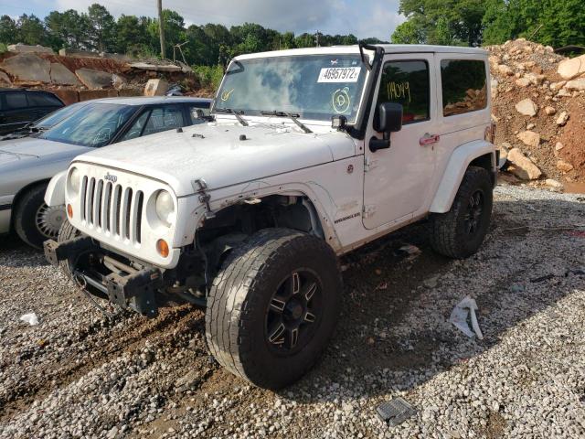 1J4AA5D10BL562722 - 2011 JEEP WRANGLER S WHITE photo 2