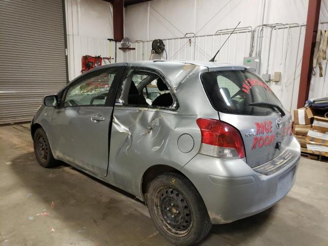 JTDJT903X95265020 - 2009 TOYOTA YARIS GRAY photo 3