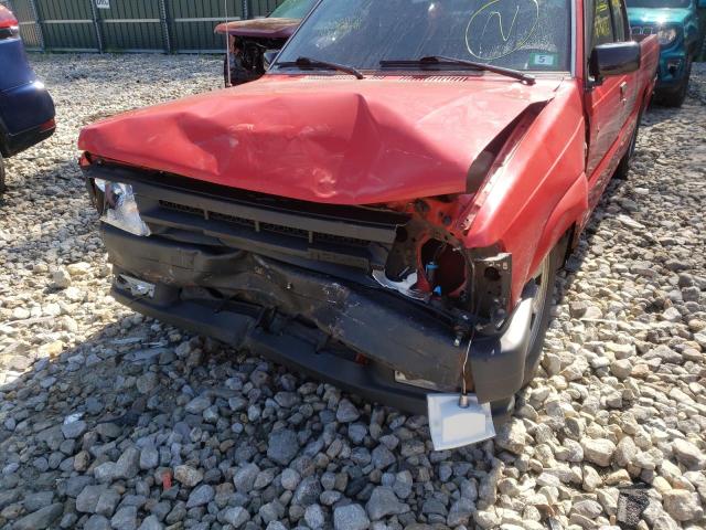 JM2UF3134M0168526 - 1991 MAZDA B2200 CAB RED photo 9