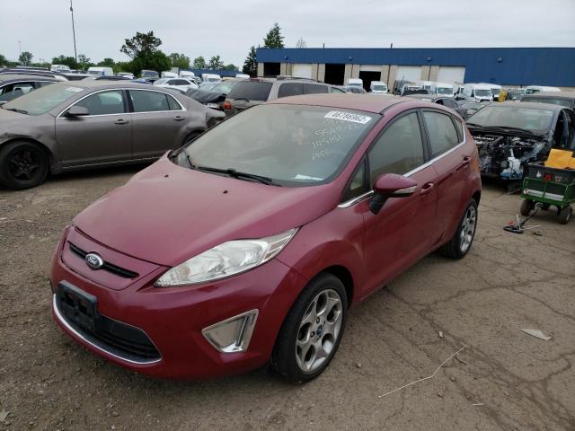 3FADP4FJ8BM148181 - 2011 FORD FIESTA SES BURGUNDY photo 2