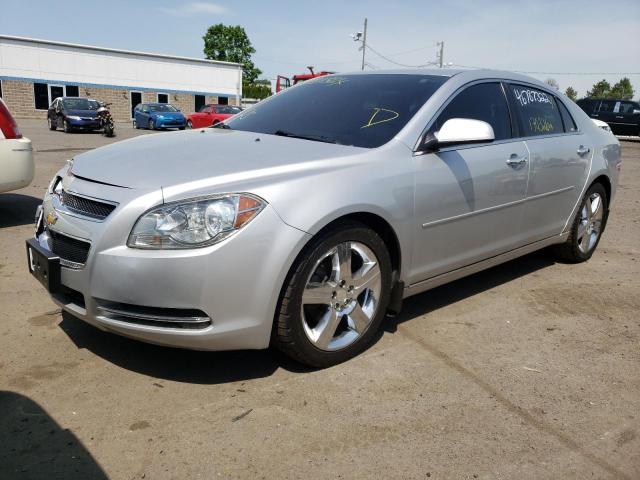 1G1ZC5E05CF266337 - 2012 CHEVROLET MALIBU 1LT ვერცხლისფერი ფოტო 2