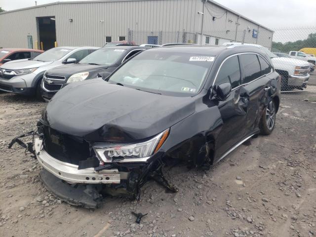 5FRYD4H82HB039239 - 2017 ACURA MDX ADVANC BLACK photo 2