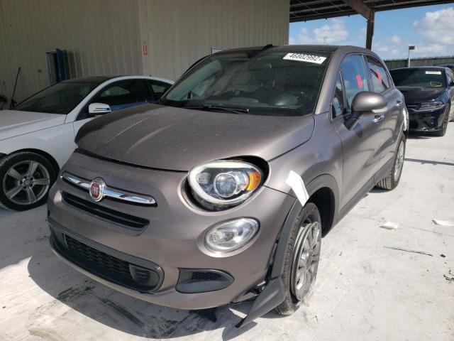 ZFBCFXBT9GP374509 - 2016 FIAT 500X EASY BROWN photo 2