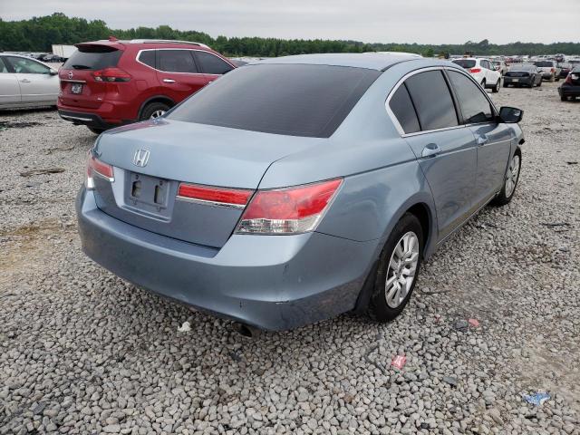 1HGCP2F38CA029087 - 2012 HONDA ACCORD LX GRAY photo 4