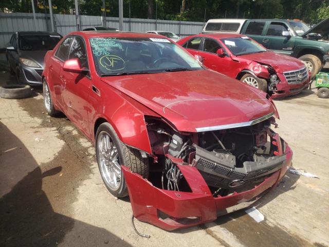 1G6DV57V580147477 - 2008 CADILLAC CTS HI FEA RED photo 1