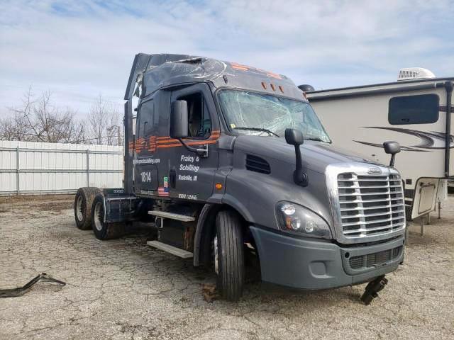 3AKJGHDV7JSJV6375 - 2018 FREIGHTLINER CASCADIA GRAY photo 1