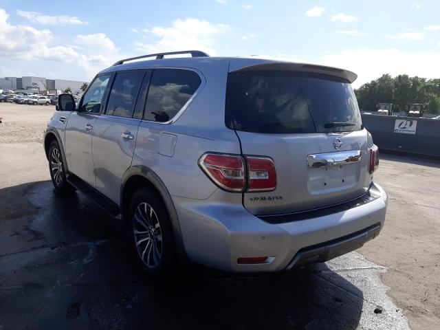 JN8AY2NCXL9615493 - 2020 NISSAN ARMADA SILVER photo 3