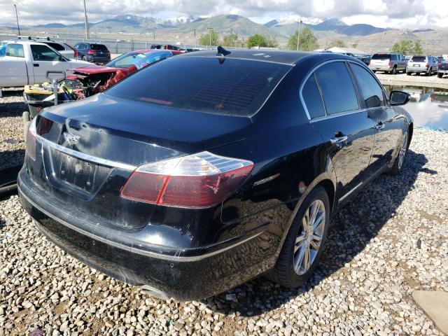 KMHGC4DF7BU116461 - 2011 HYUNDAI GENESIS 4. BLACK photo 4