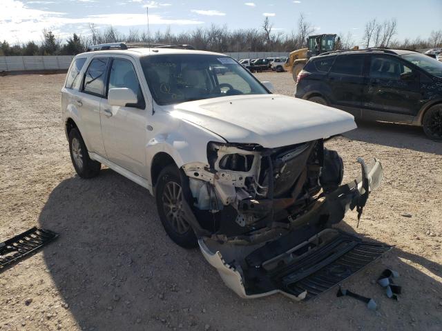 4M2CU87719KJ15933 - 2009 MERCURY MARINER PR WHITE photo 1