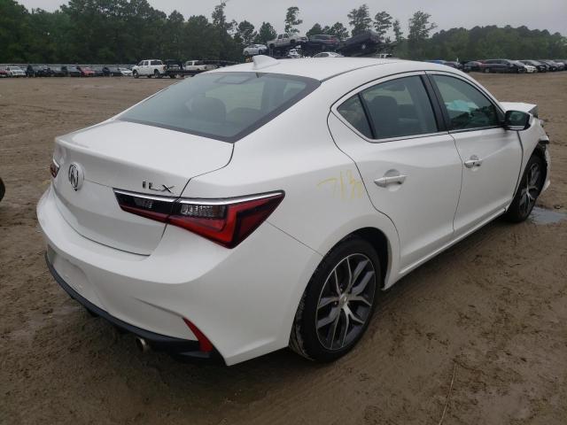 19UDE2F70LA006495 - 2020 ACURA ILX PREMIU WHITE photo 4