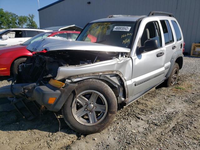 1J4GK38K35W564966 - 2005 JEEP LIBERTY RE 银色 照片 2