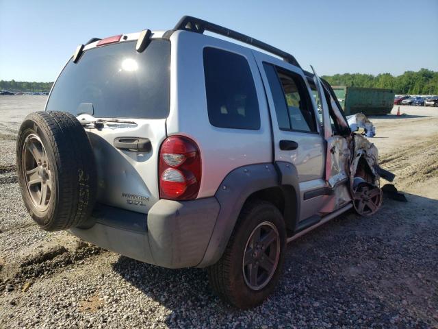 1J4GK38K35W564966 - 2005 JEEP LIBERTY RE 银色 照片 4