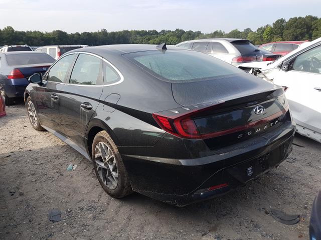 5NPEF4JA4LH018527 - 2020 HYUNDAI SONATA SEL BLACK photo 3