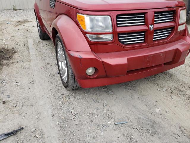 1D8GU586X8W102361 - 2008 DODGE NITRO R/T RED photo 9