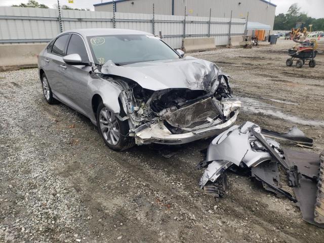 1HGCV1F12KA031849 - 2019 HONDA ACCORD LX SILVER photo 1