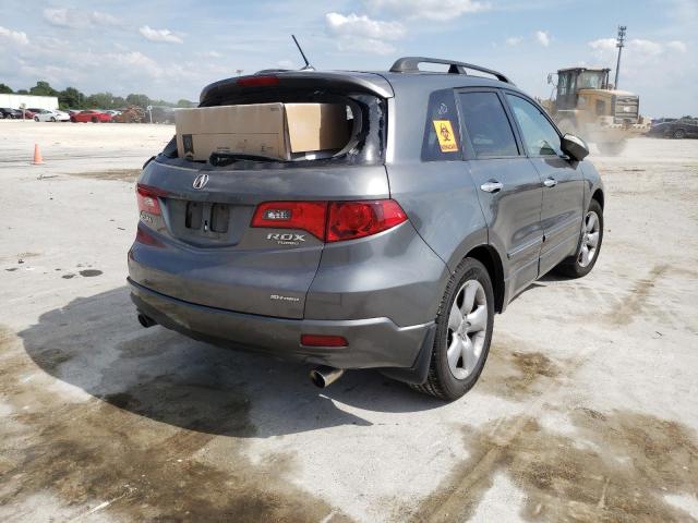 5J8TB18549A004235 - 2009 ACURA RDX TECHNO GRAY photo 4