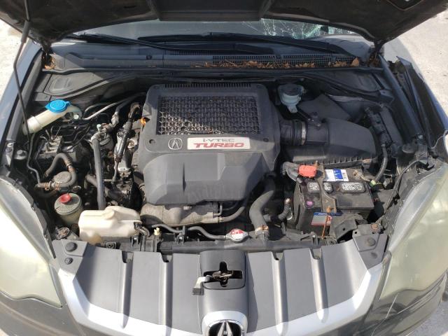 5J8TB18549A004235 - 2009 ACURA RDX TECHNO GRAY photo 7