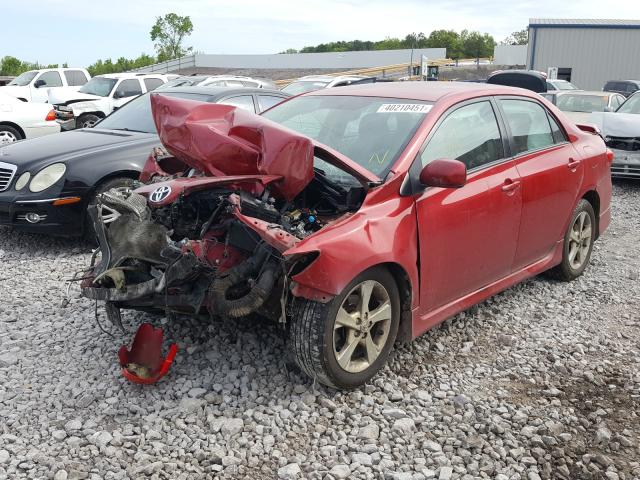 2T1BU4EE4DC115169 - 2013 TOYOTA COROLLA BASE  照片 2