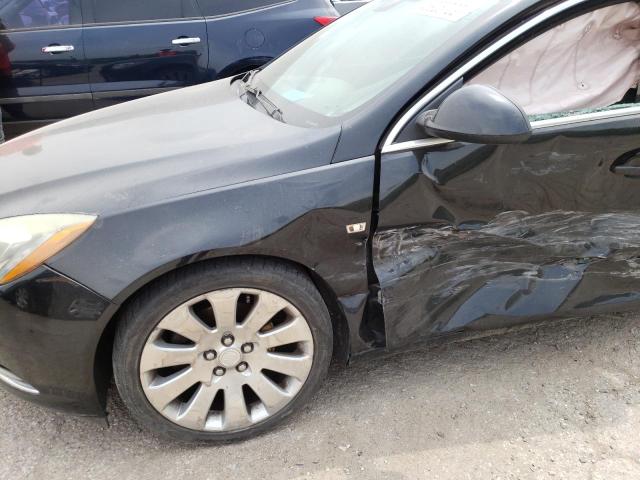 W04G05GV6B1104271 - 2011 BUICK REGAL CXL BLACK photo 9