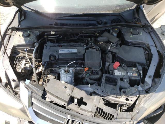 1HGCR2F30FA136116 - 2015 HONDA ACCORD LX GRAY photo 7