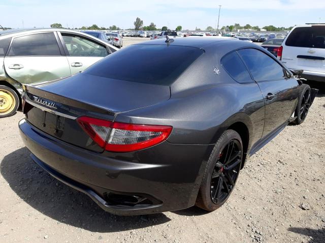 ZAM45VLA1H0214510 - 2017 MASERATI GRANTURISM GRAY photo 4