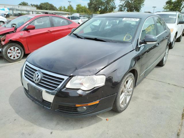 WVWEK73C78E028150 - 2008 VOLKSWAGEN PASSAT LUX BLACK photo 2