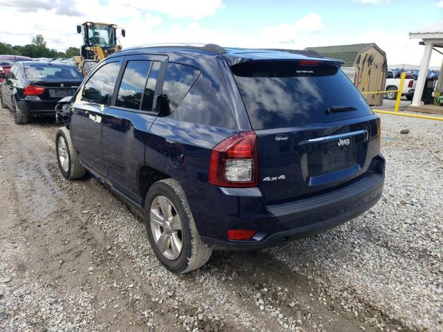 1C4NJDBB1ED592002 - 2014 JEEP COMPASS SP BLUE photo 3