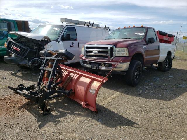 1FTWF31565EA56345 - 2005 FORD F350 SRW S TWO TONE photo 2