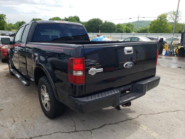 1FTRX12586FA65556 - 2006 FORD F150 BLACK photo 3