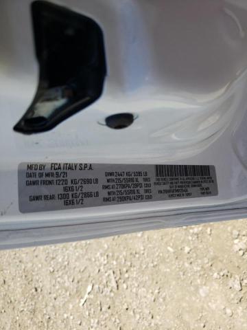 ZFBHRFAB7M6V35456 - 2021 RAM PROMASTER WHITE photo 10