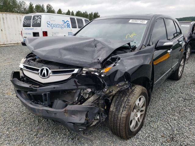 2HNYD28419H513691 - 2009 ACURA MDX TECHNOLOGY  photo 2