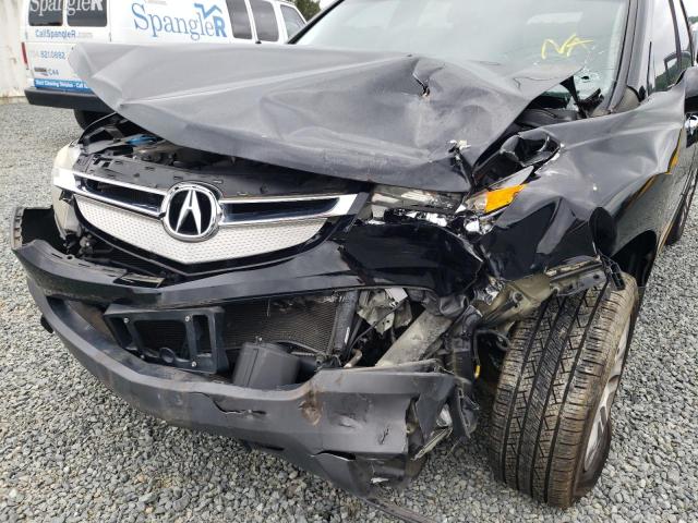 2HNYD28419H513691 - 2009 ACURA MDX TECHNOLOGY  photo 9