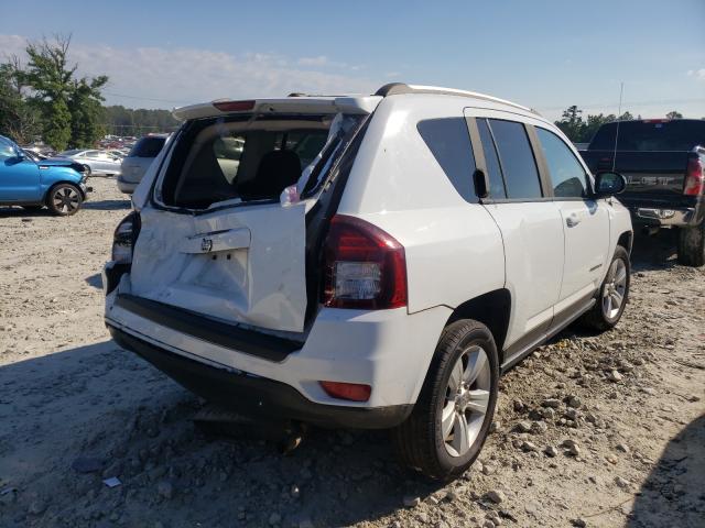 1C4NJCBA5GD665120 - 2016 JEEP COMPASS SP WHITE photo 4