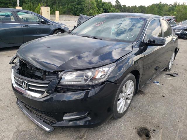 1HGCR2F84FA226509 - 2015 HONDA ACCORD BLACK photo 2