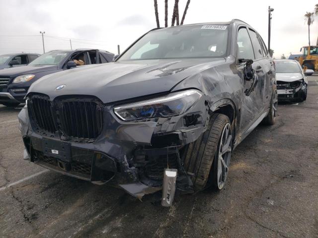 5UXCR6C5XKLL22562 - 2019 BMW X5 XDRIVE4 GRAY photo 2